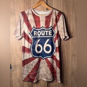 Men’s t-shirt Road 66, size XL